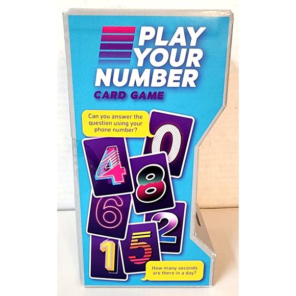 Play Your Number Family Trivia Card Game: Dial Up Some Fun by Ginger Fox NIB - Picture 3 of 8